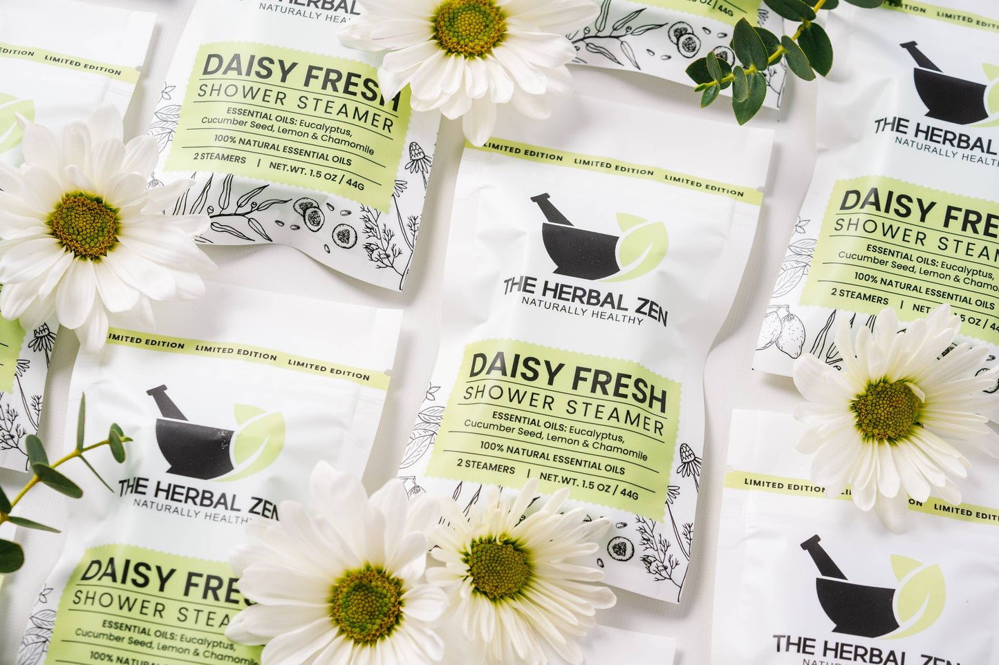 The Herbal Zen - Seasonal Shower Steamer Favors | Handmade in the USA