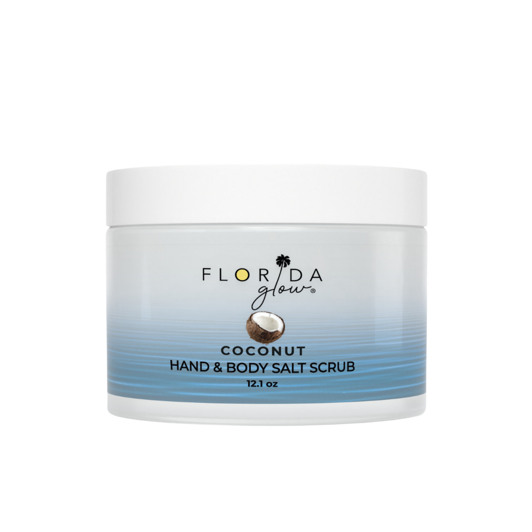 Florida Glow - Original Coconut Salt Scrub-12.1 oz-Medium