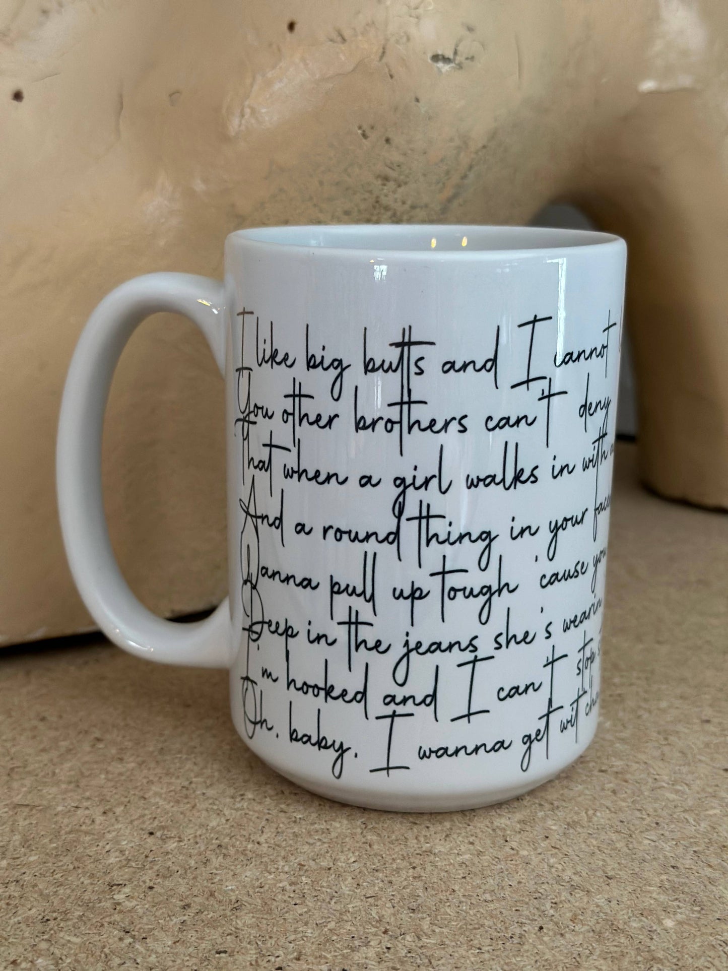 Crooked Halo - Baby Got Back 15oz Ceramic Coffee Mug