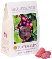 Butterfields Candy - 3oz Muscadine Buds