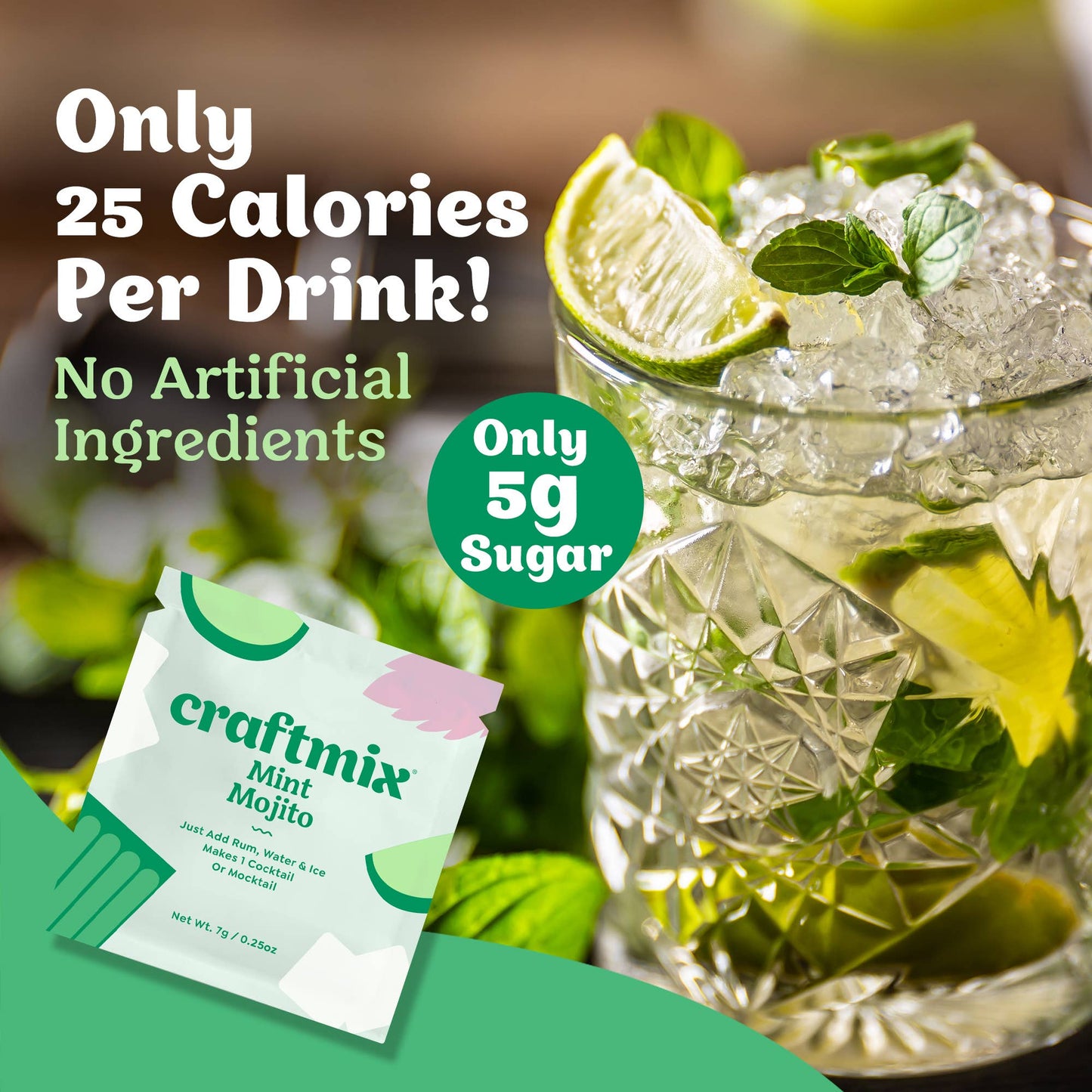 Craftmix - Mint Mojito Cocktail / Mocktail Mixer