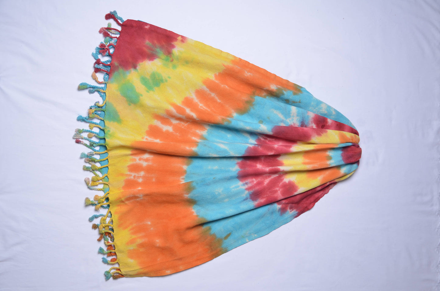 Cotton Turkish Bath and Beach Towel - Tie-dyed