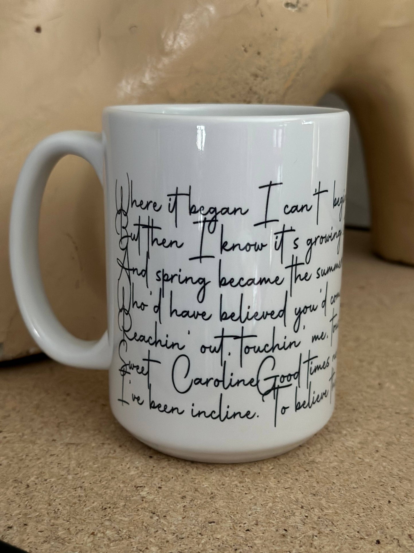 Crooked Halo - Sweet Caroline 15oz Ceramic Coffee Mug