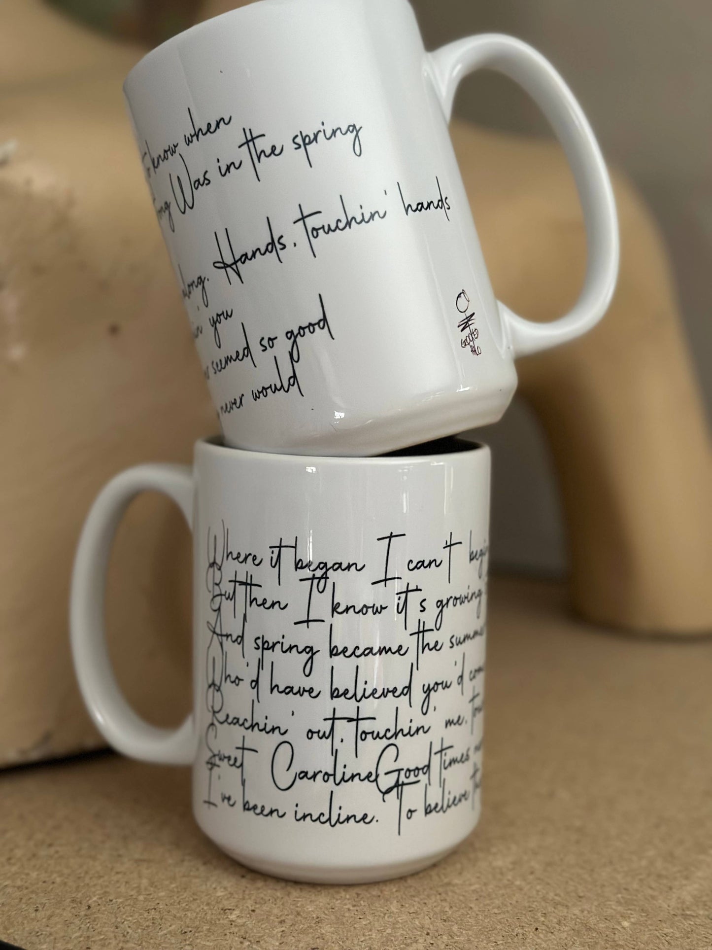 Crooked Halo - Sweet Caroline 15oz Ceramic Coffee Mug