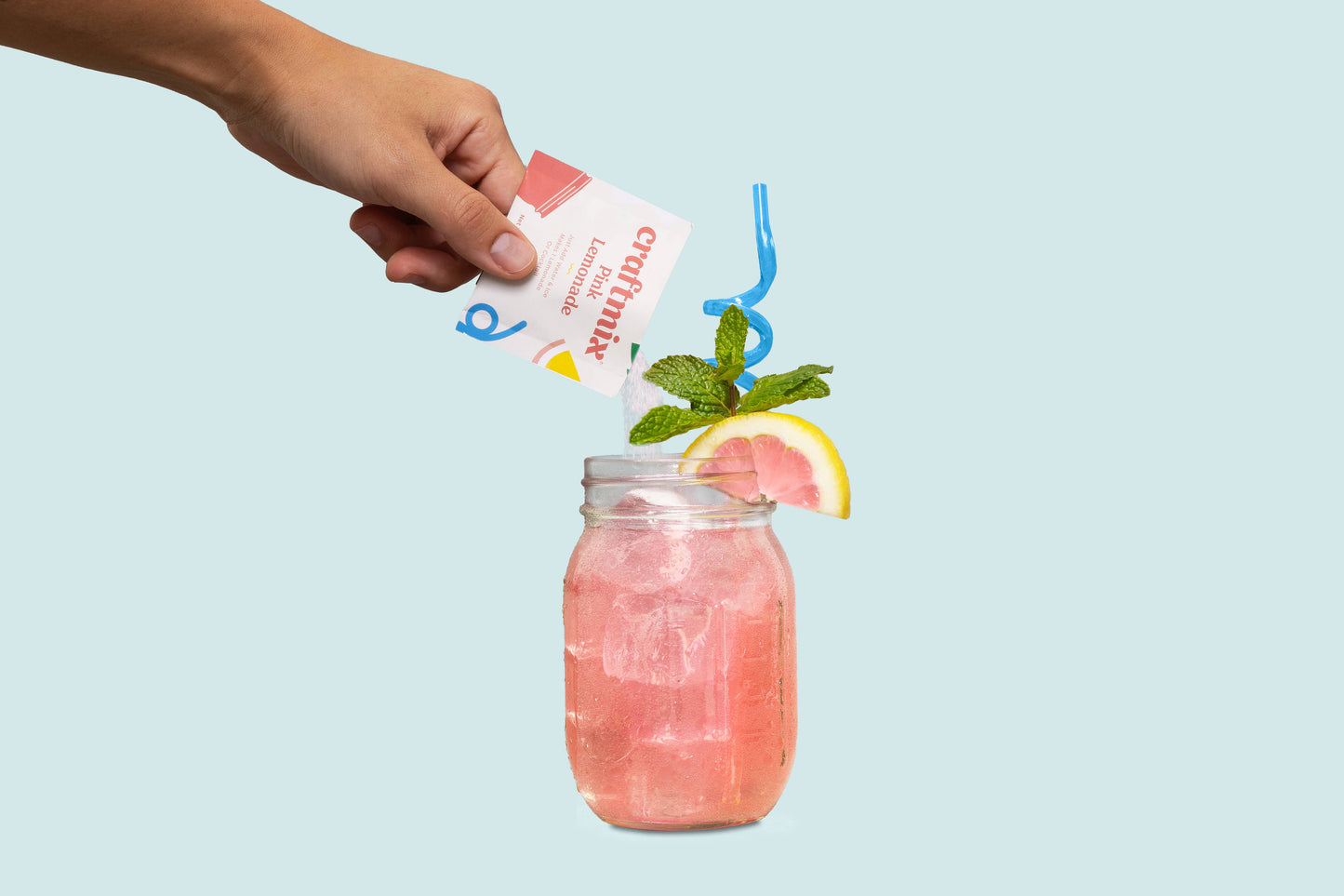 Craftmix - Pink Lemonade Cocktail / Mocktail Mixer - 24ct Caddy