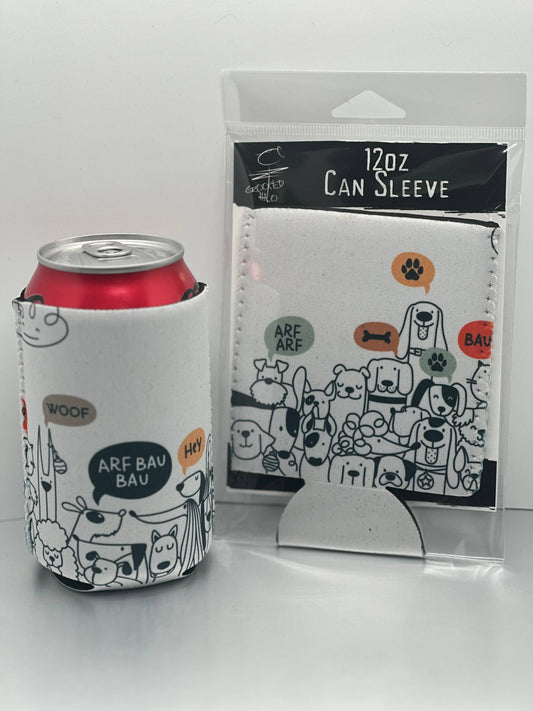 Crooked Halo - Dogs Neoprene Can Sleeve