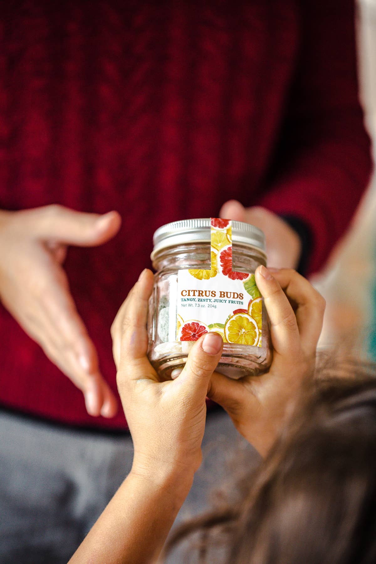Butterfields Candy - CITRUS BUDS MASON JAR 7.3 OZ
