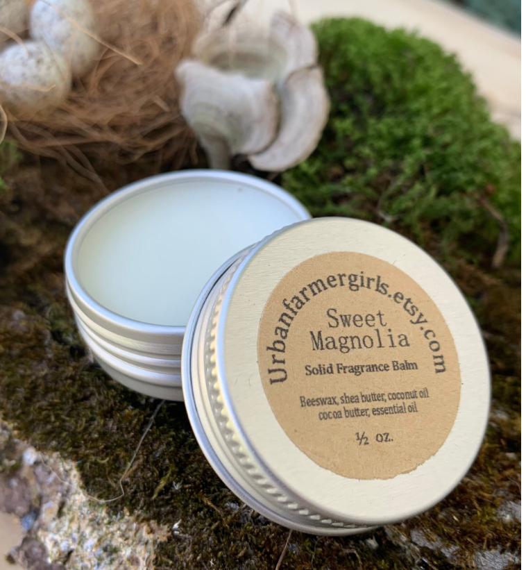 Urbanfarmergirls - Sweet Magnolia Solid Fragrance Balm