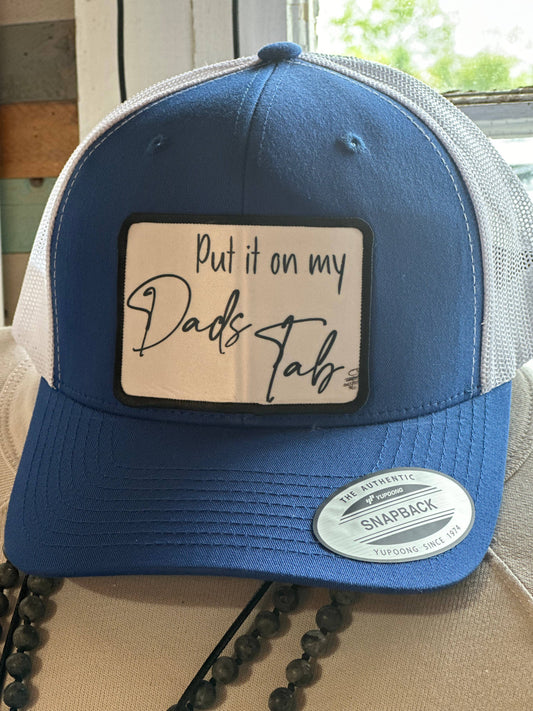 Crooked Halo - Put it on my Dads Tab Hat (Multi Color Options)