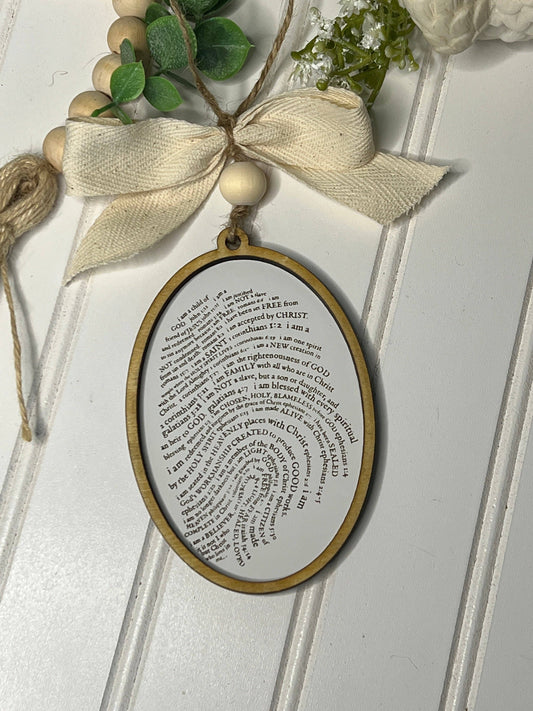 Geaux Magnolia - God's Fingerprint Ornament