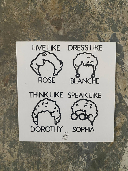 Crooked Halo - Golden Girls Magnet
