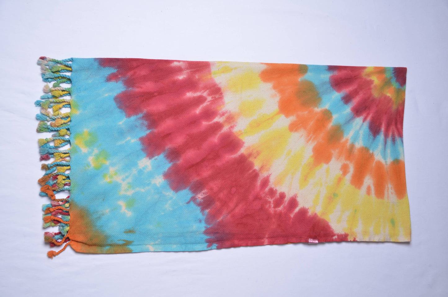 Cotton Turkish Bath and Beach Towel - Tie-dyed