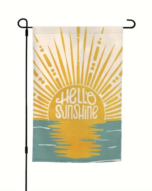 Garden Flag - Hello Sunshine