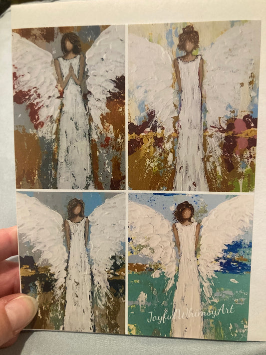 Angel Greeting Cards - Set of 4