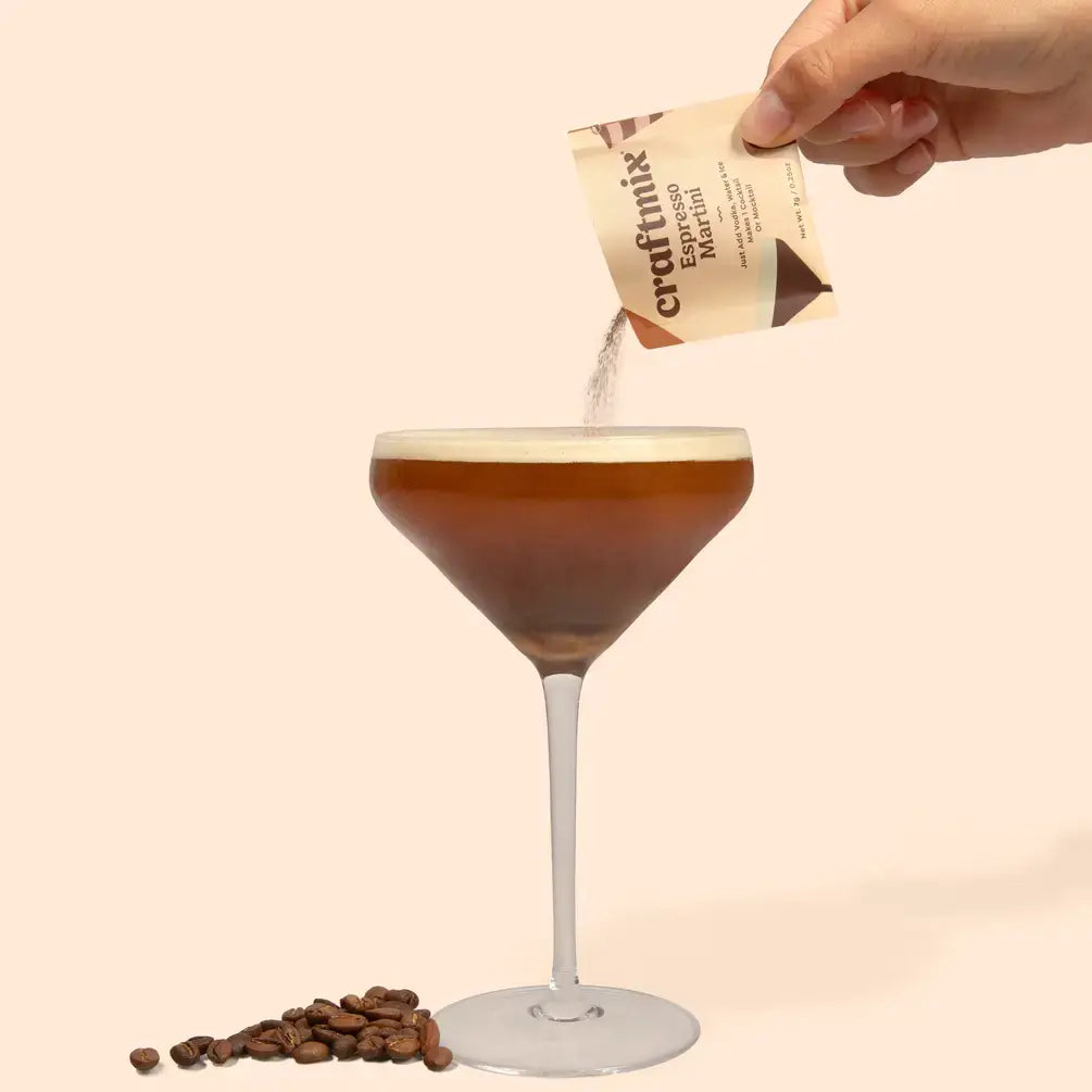 Craftmix - Espresso Martini Cocktail Mixer - 6 Servings Multipack