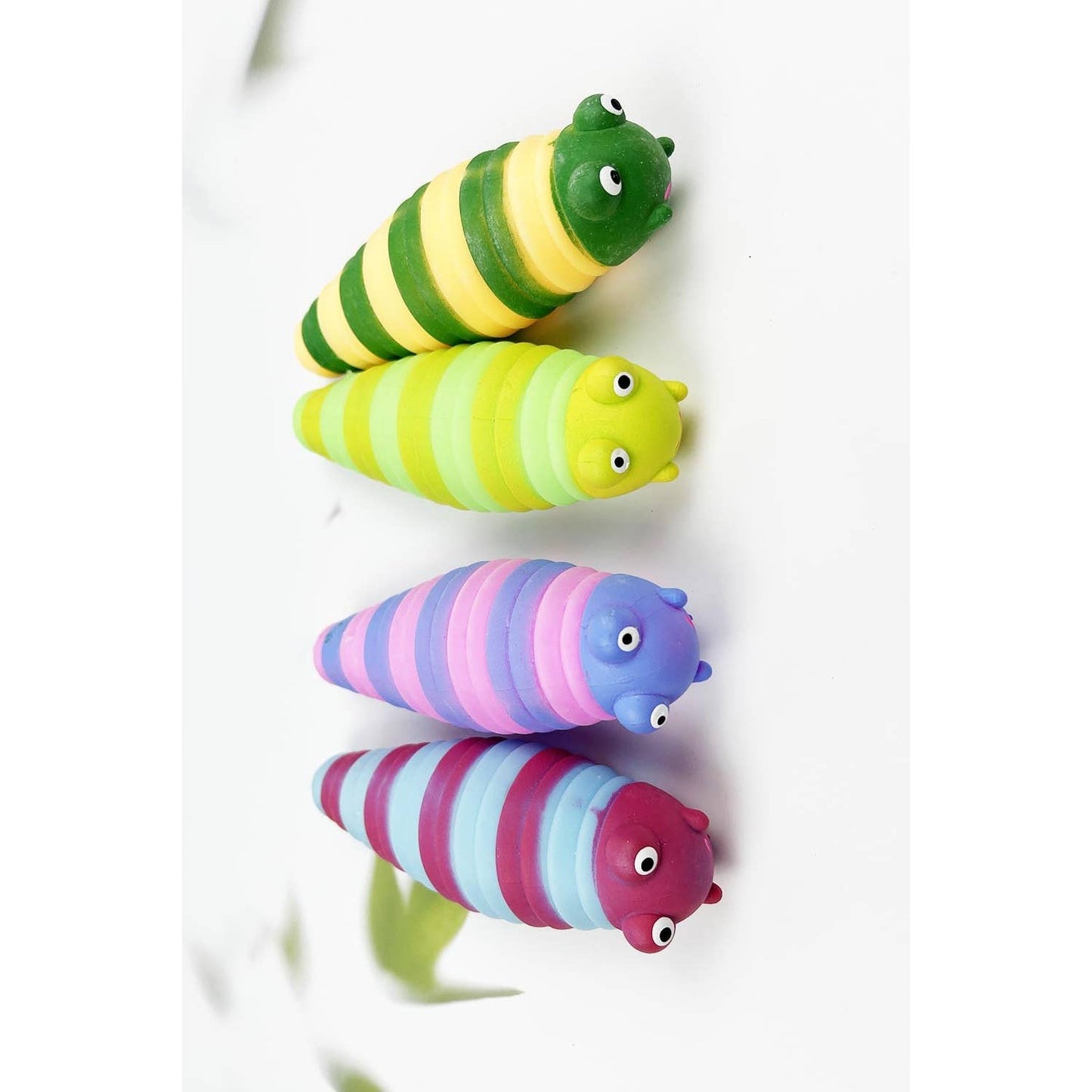 Handheld Caterpillar Squishy Toy - Multi Color