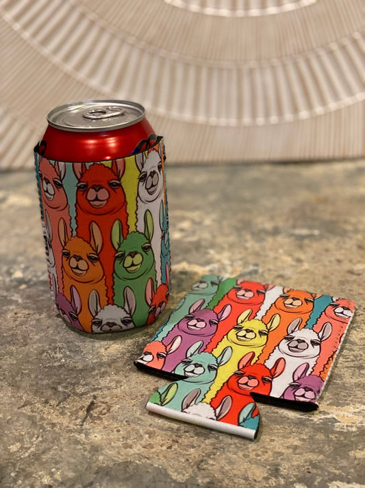 Crooked Halo - "Llamas" Neoprene Can Sleeve