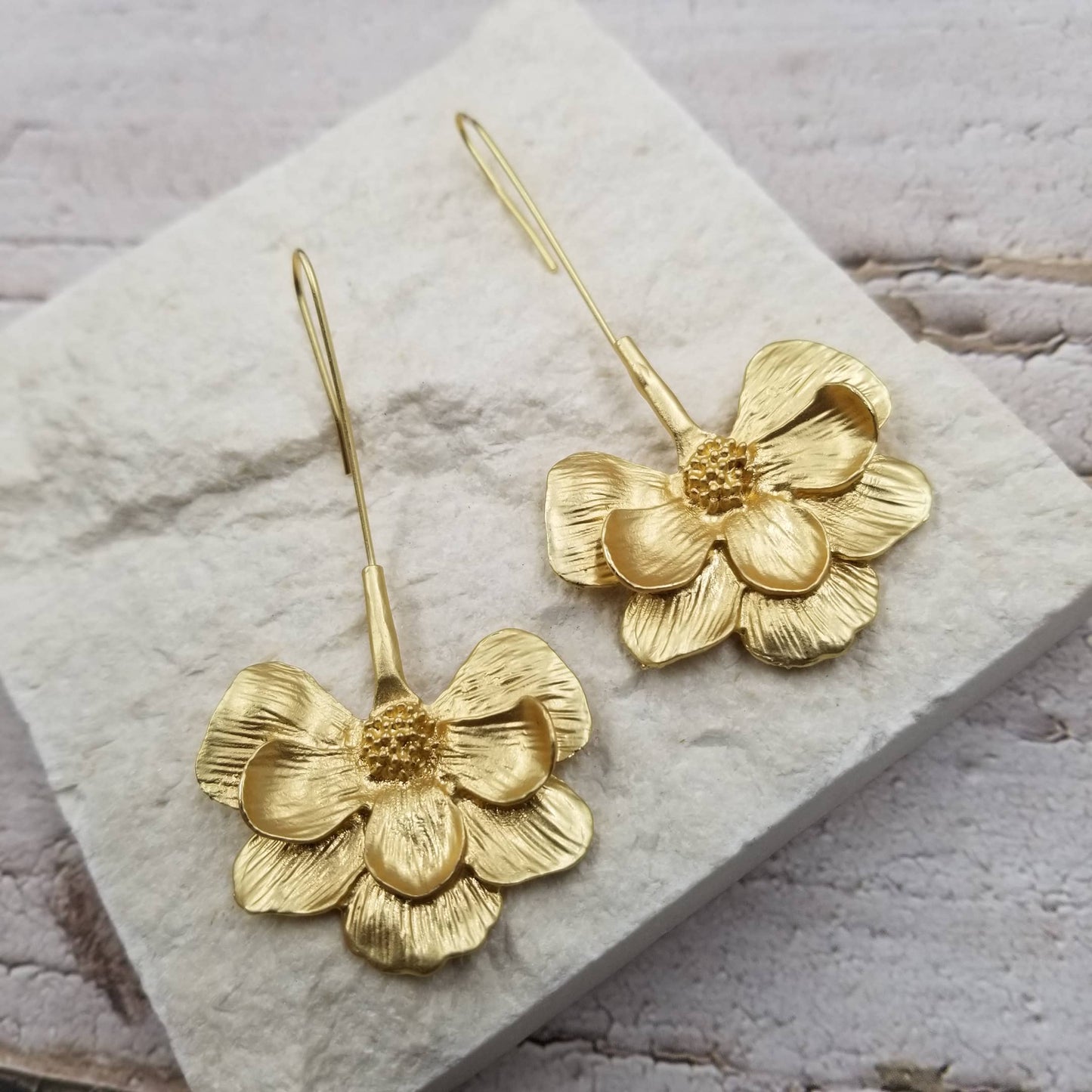 Blooming Flower Earrings