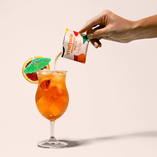 Craftmix - Blood Orange Mai Tai Mixer - Single Packets / Caddy Refills