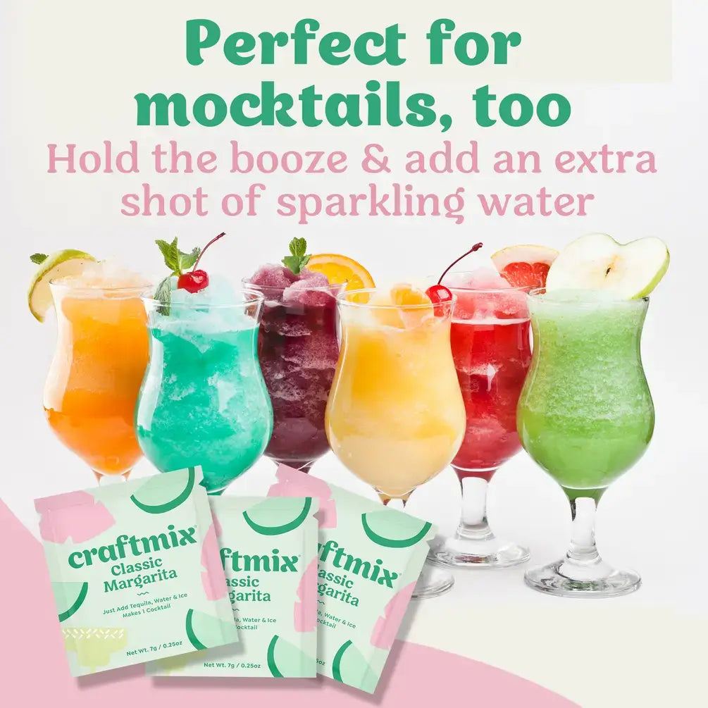 Craftmix - Classic Margarita Cocktail / Mocktail Mixer - Single Packets