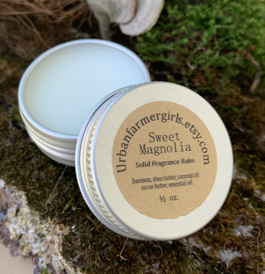 Urbanfarmergirls - Sweet Magnolia Solid Fragrance Balm