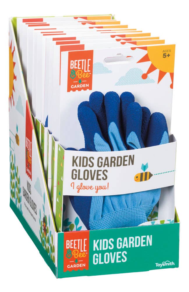 Beetle & Bee Kids Garden Gloves