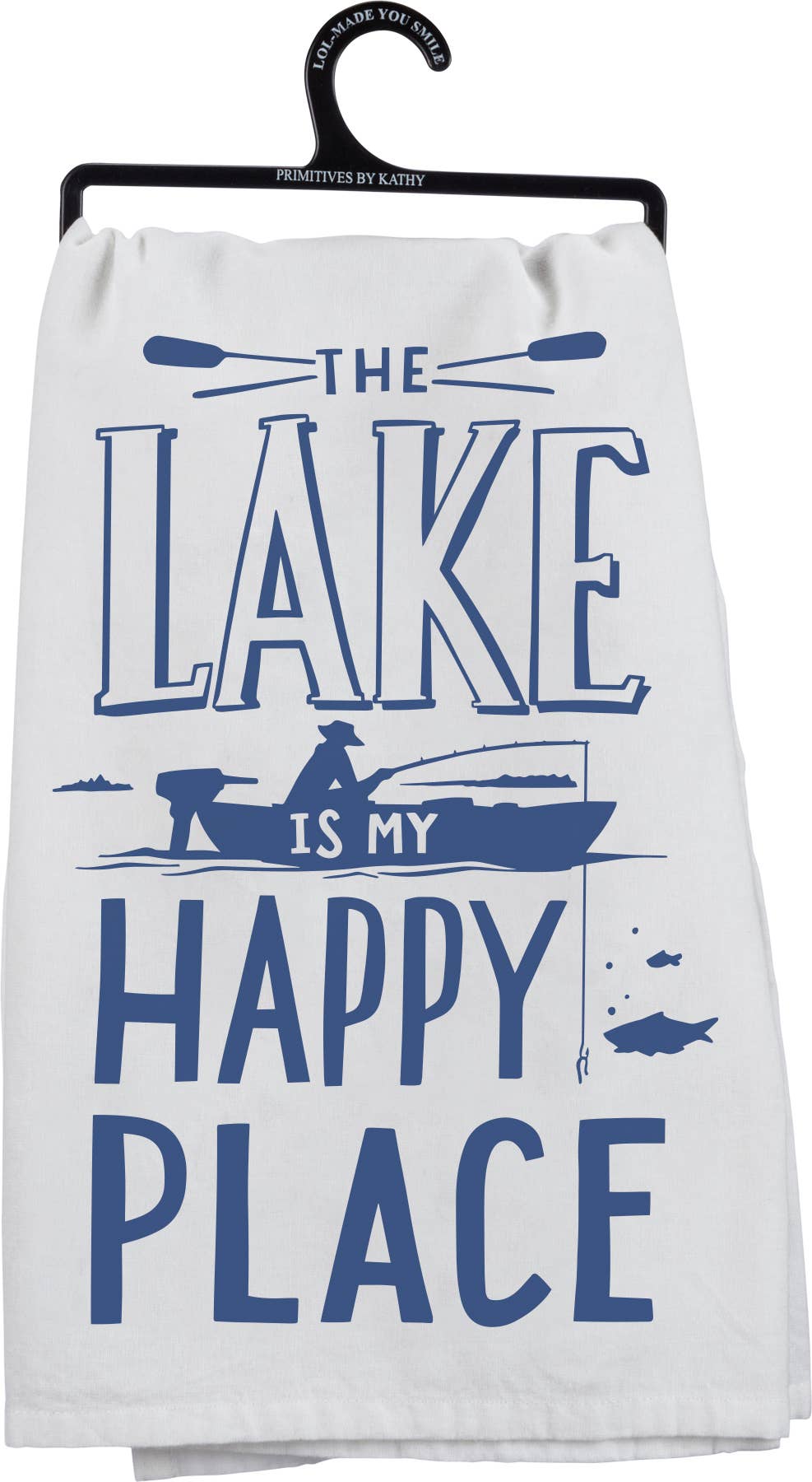 Primitives by Kathy - Lake Is My Happy Place Kitchen Towel